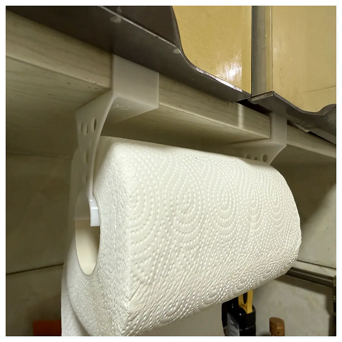 countertop kitchen paper towel holder roll dispenser organizer