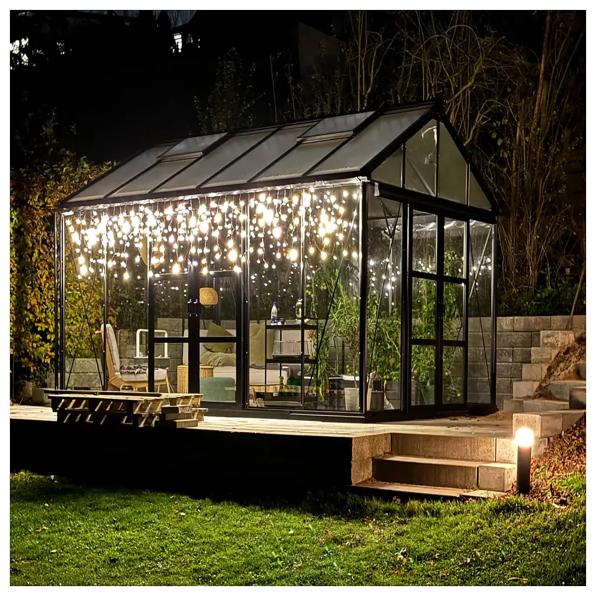 duty greenhouse christmas clips outdoor weatherproof wire hangers for icicle garland string lights