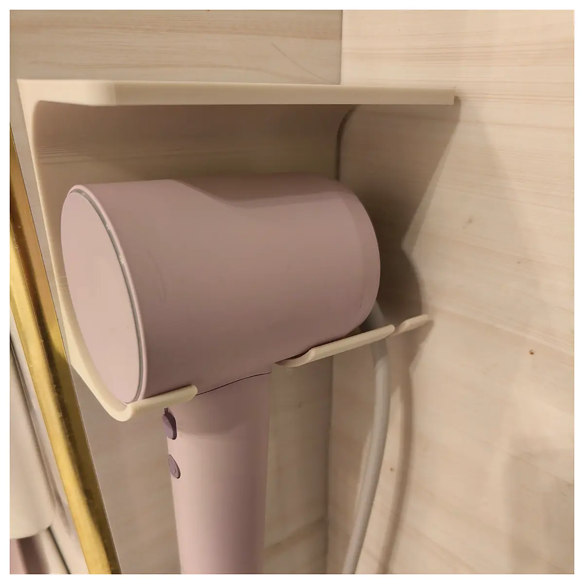 leifen hair dryer holder wall mount bracket for lf03 lf02 se organizer storage rack bathroom accessory