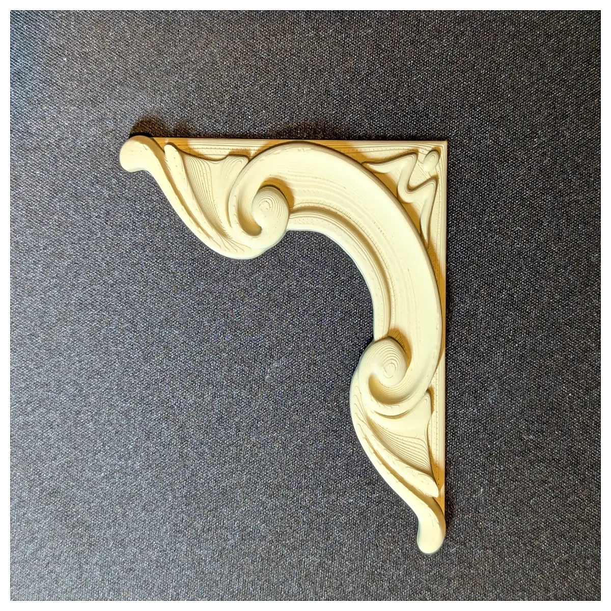 decorative wall corner trim molding profile for interior design accent