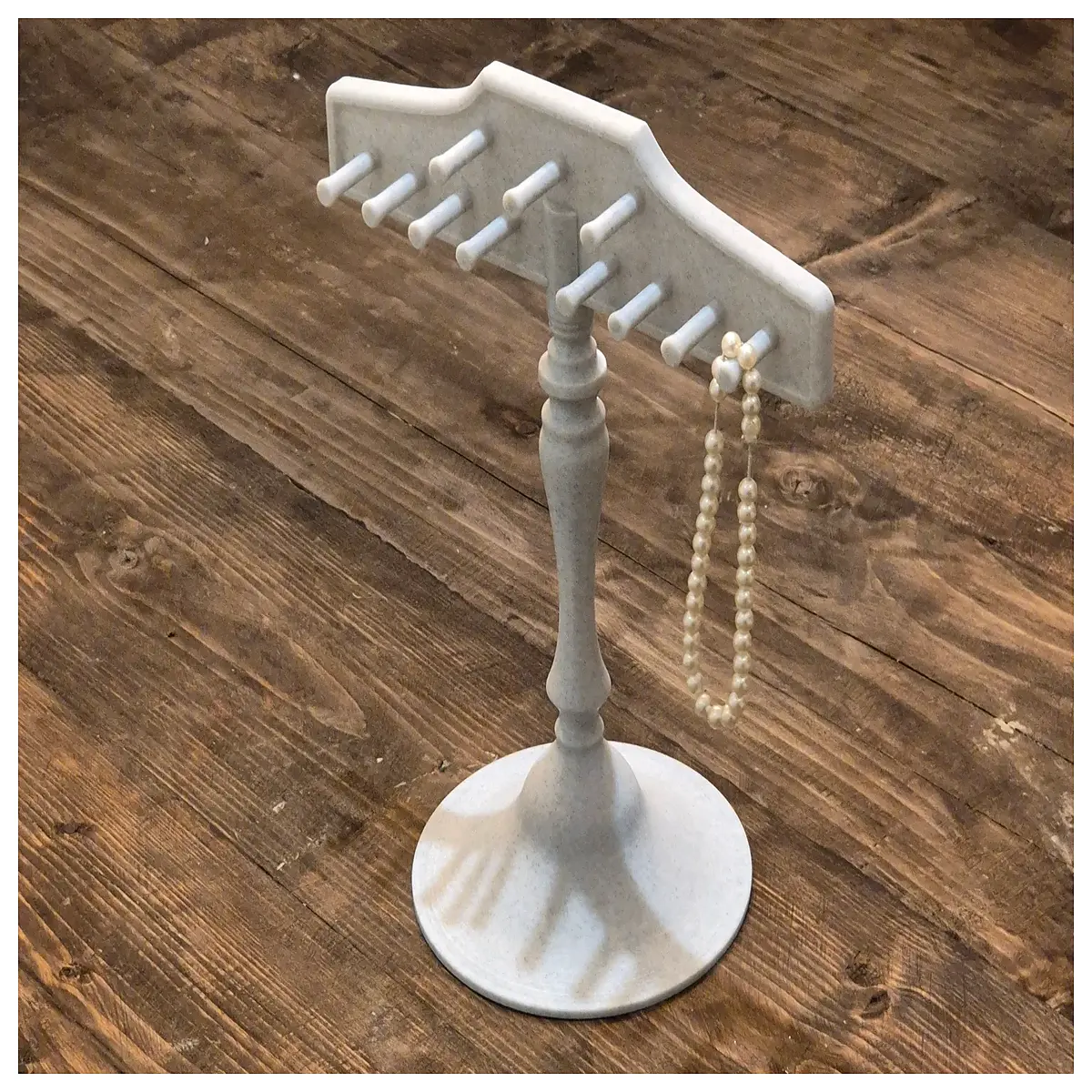 jewelry organizer necklace holder rack for vanity table storage
