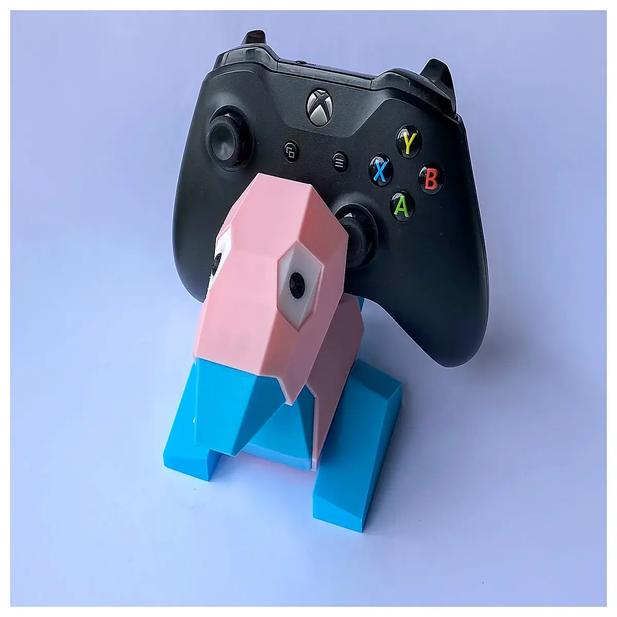 ps5 controller wall mount holder for porygon design gaming console storage shelf organizer