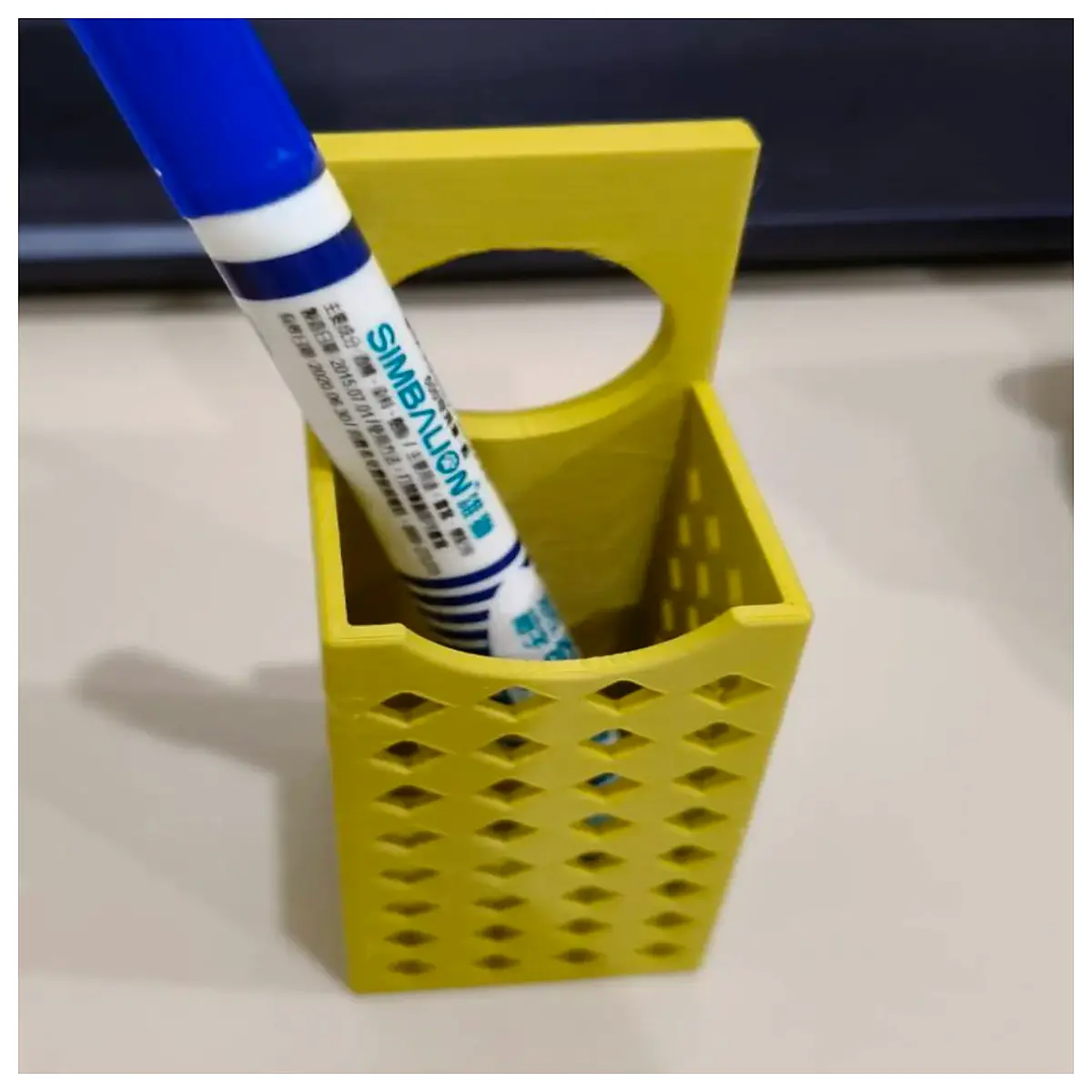 cute desk organizer pen holder for office supplies storage minimalist stationery cup for home school desktop accessories