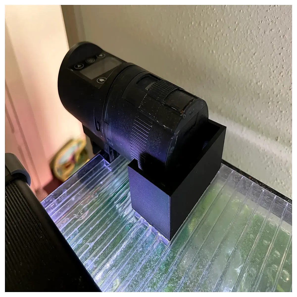 automatic fish feeder for aquariums large capacity programmable timer pet supplies