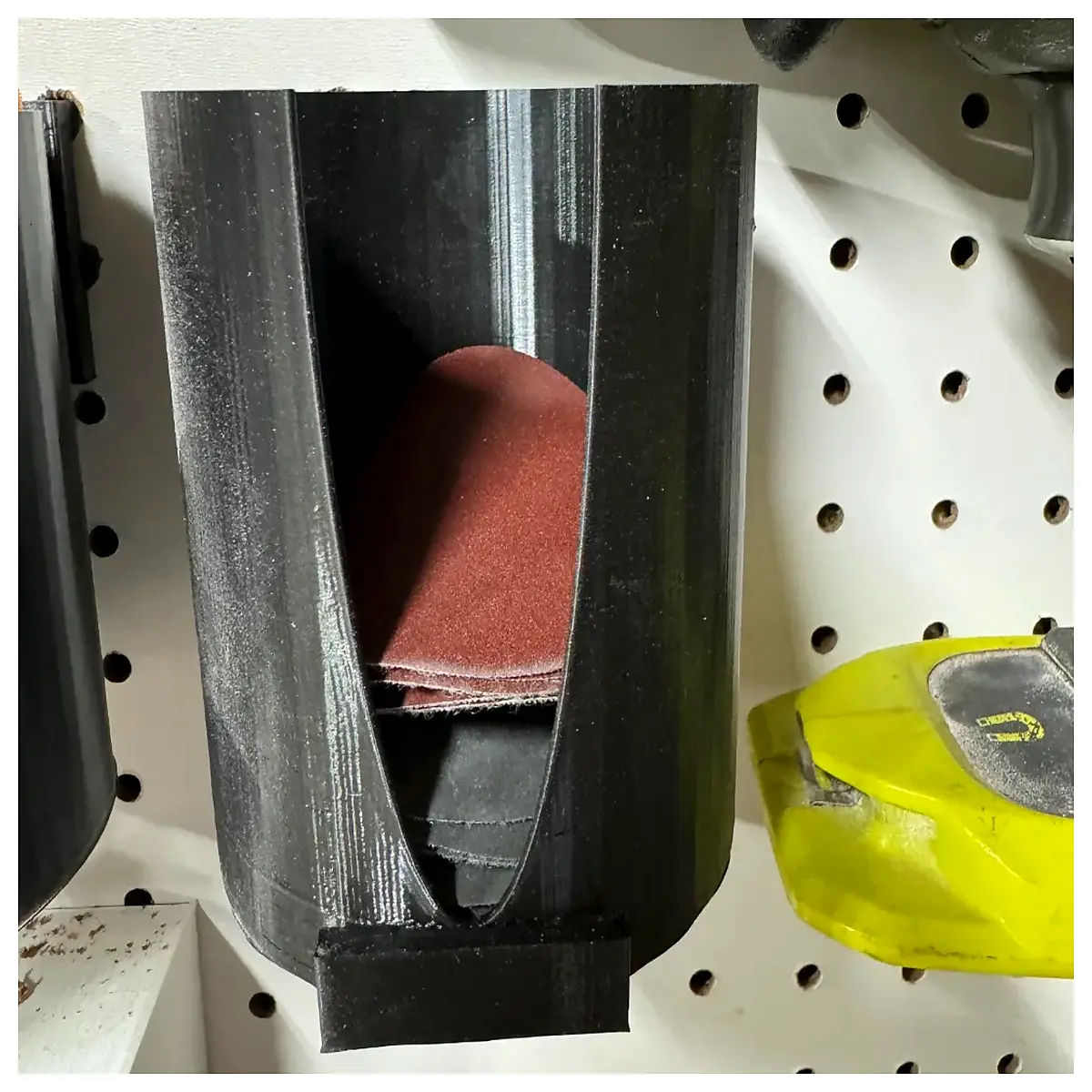 3 inch round sandpaper backing pad with hook and loop for orbital sander