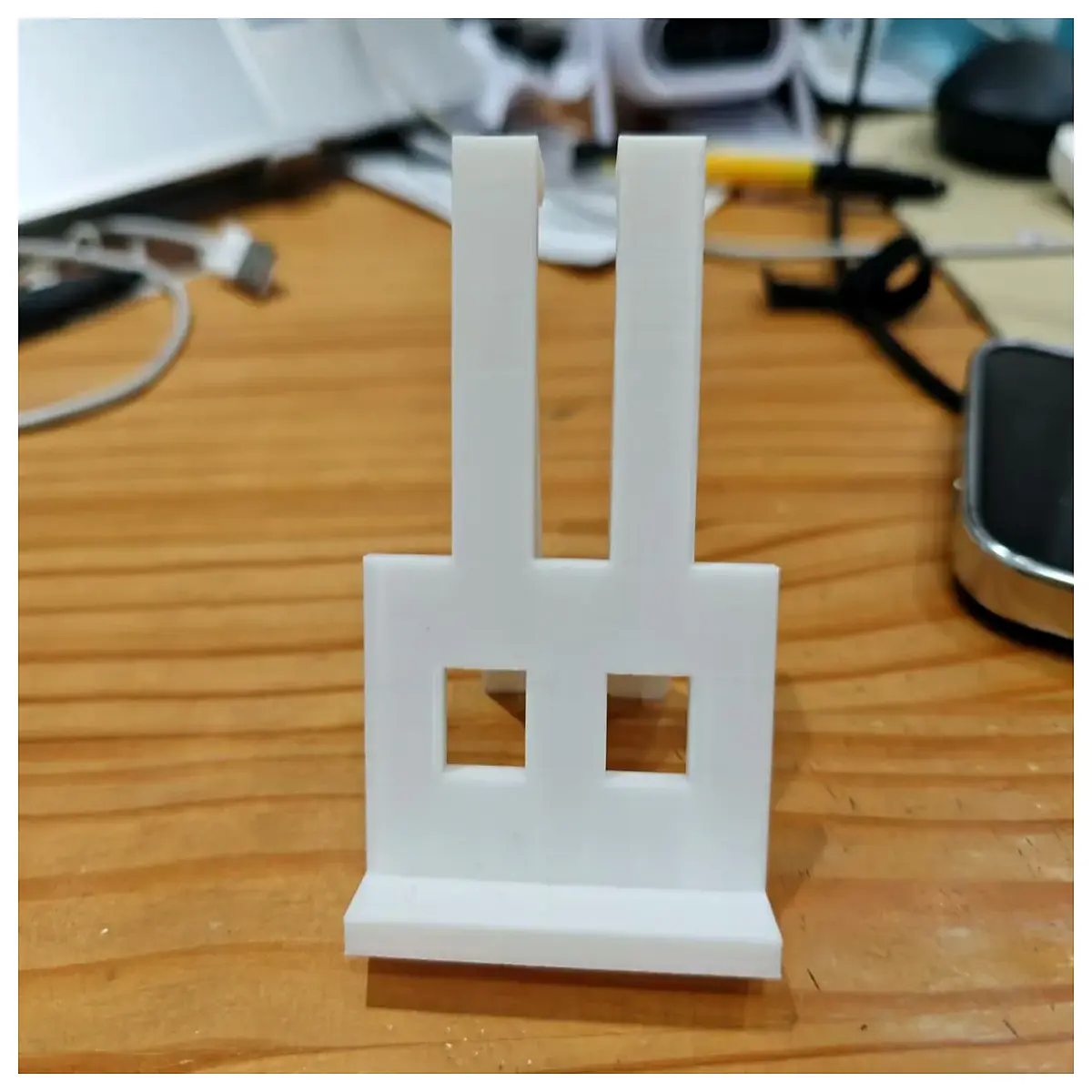 cute bunny rabbit phone holder for desk adjustable animal character grip for android vertical horizontal viewing