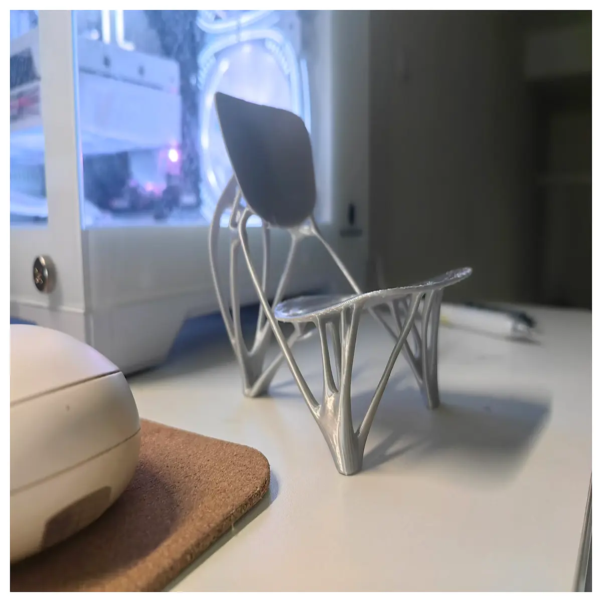 modern bone chair design sculptural accent seat for living room organic furniture aesthetic
