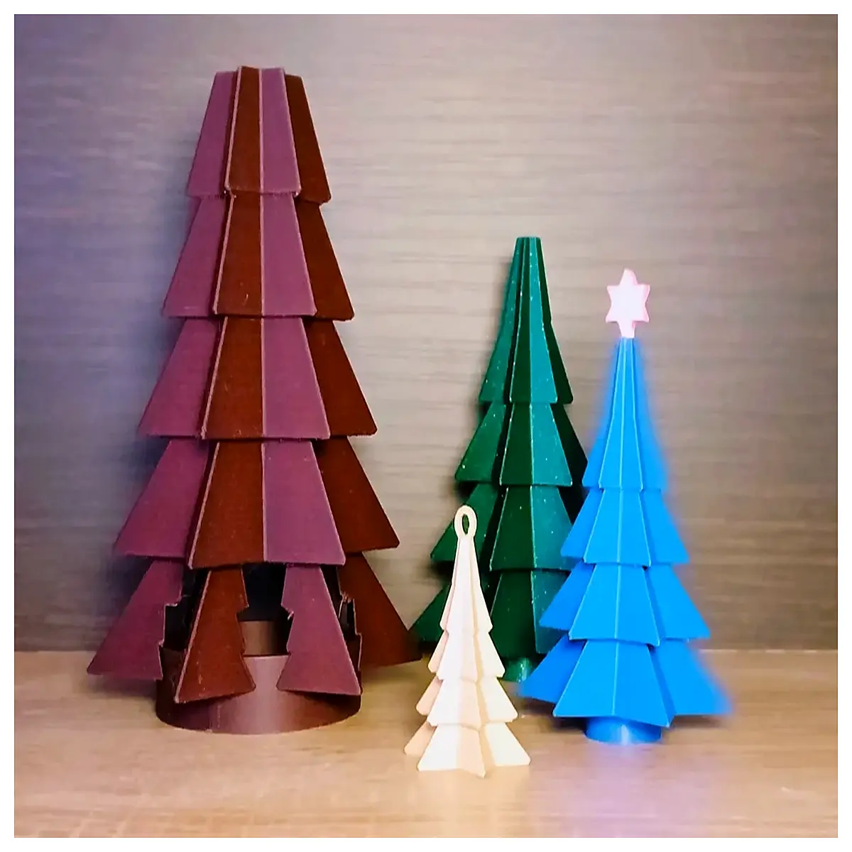 modern scented candle tree holiday decor for christmas table centerpiece festive home fragrance