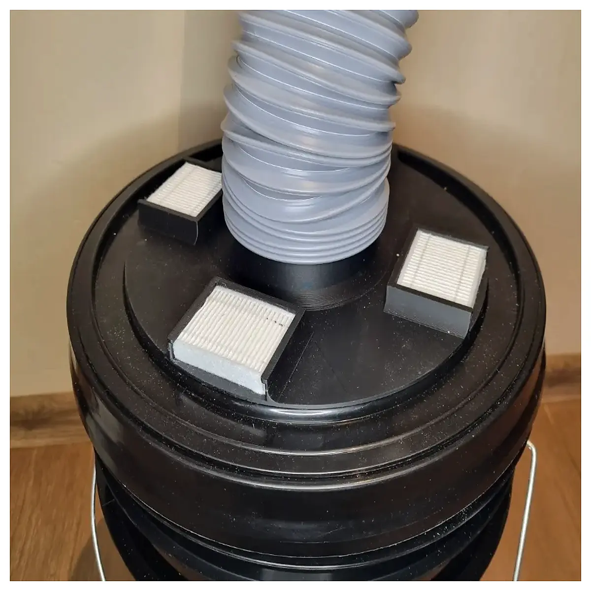 booth air filter water trap bucket for pneumatic compressor separator