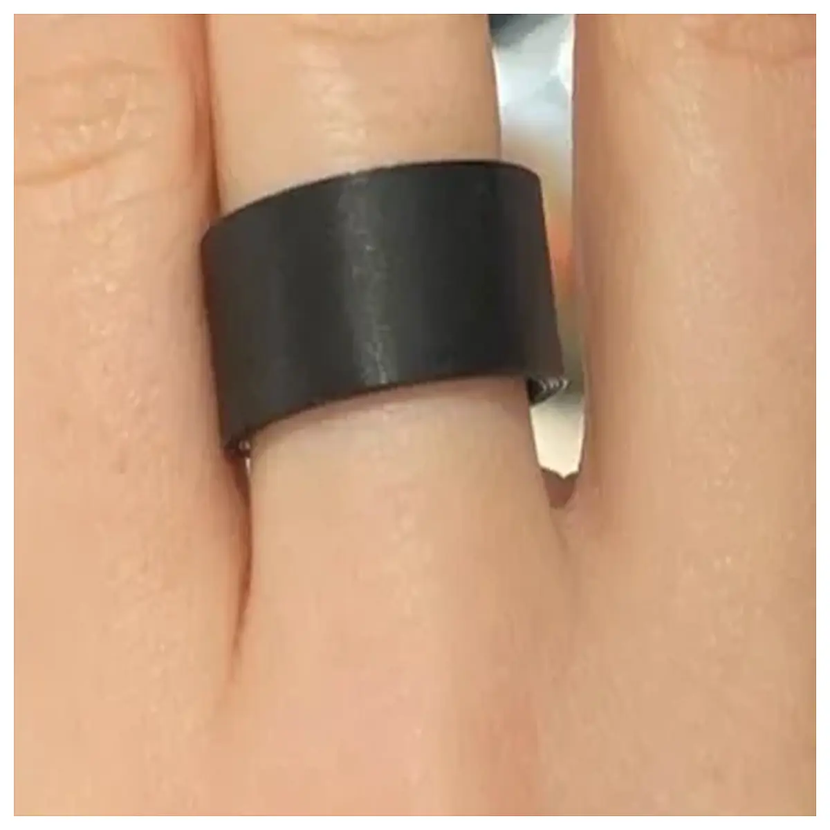 minimalist metal ring for women men wedding band engagement jewelry stackable midi finger ring gift