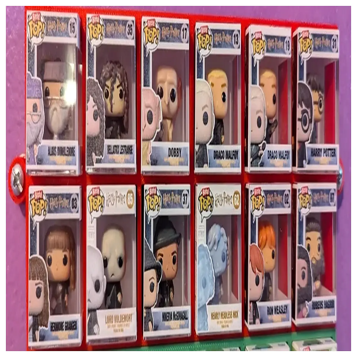 mini character wall shelf for figures small decorative storage rack