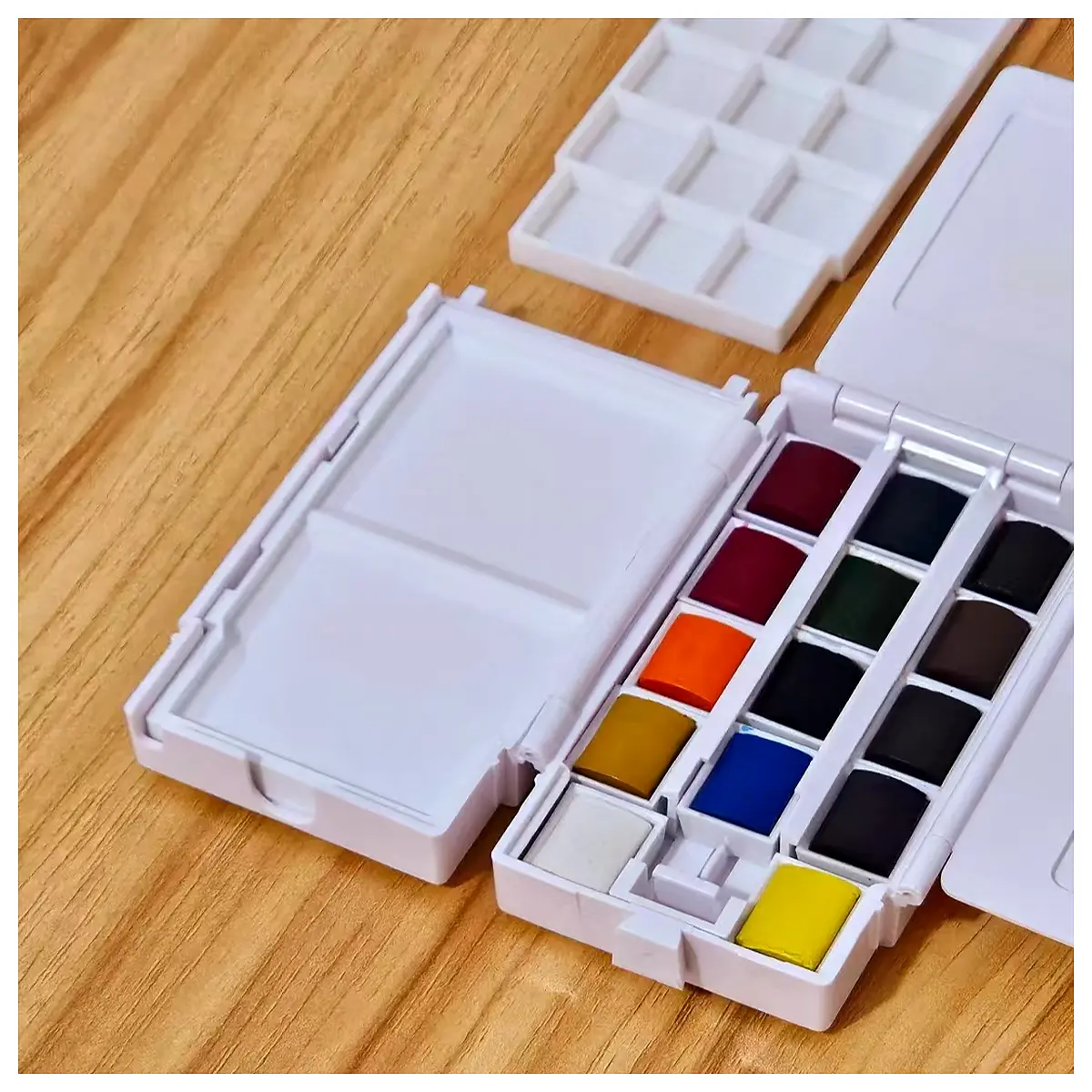 newton travel watercolor palette replacement for right side cup portable artist mixing tray