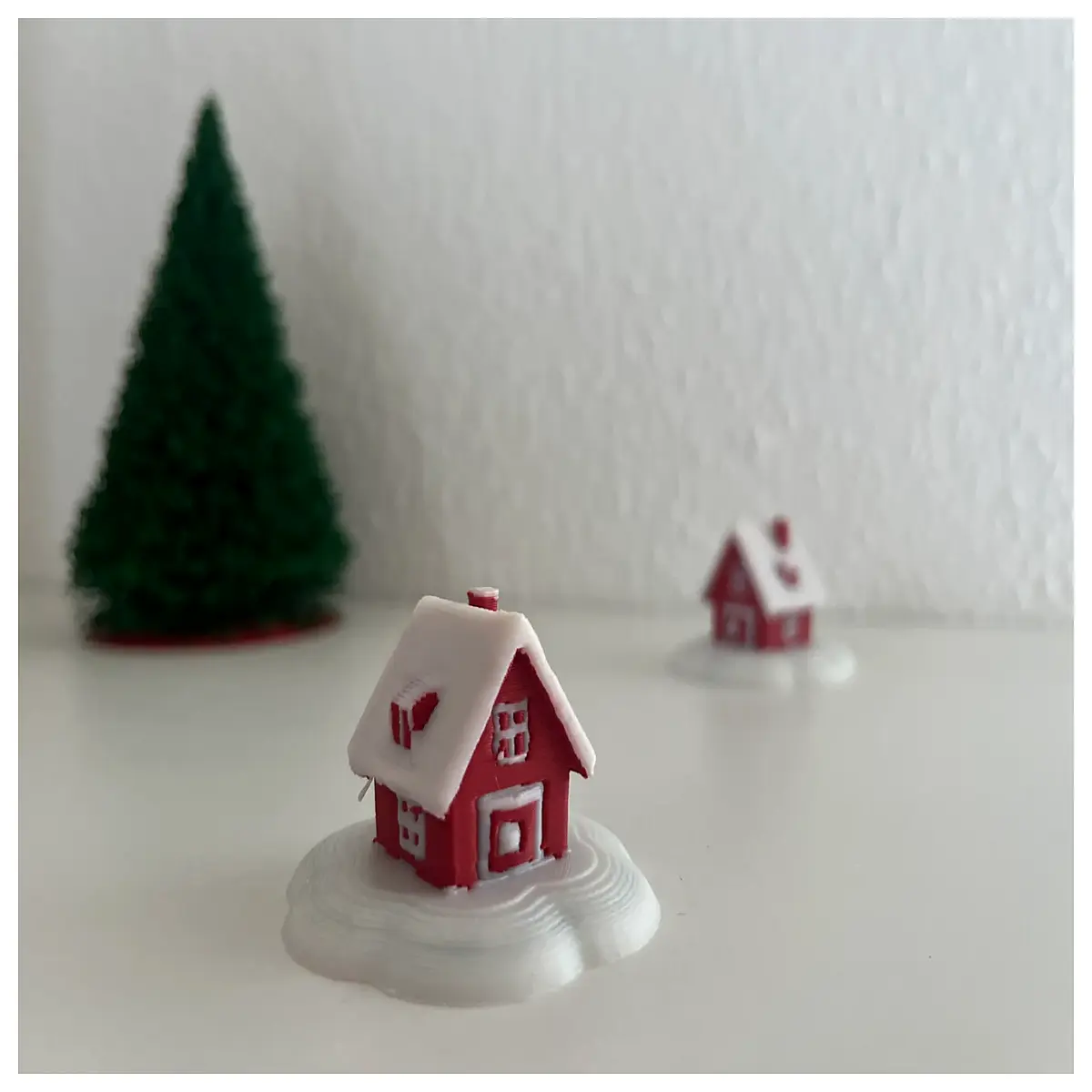 cute snowman house night cozy winter cabin decor fairy lights for bedroom festive holiday home decoration