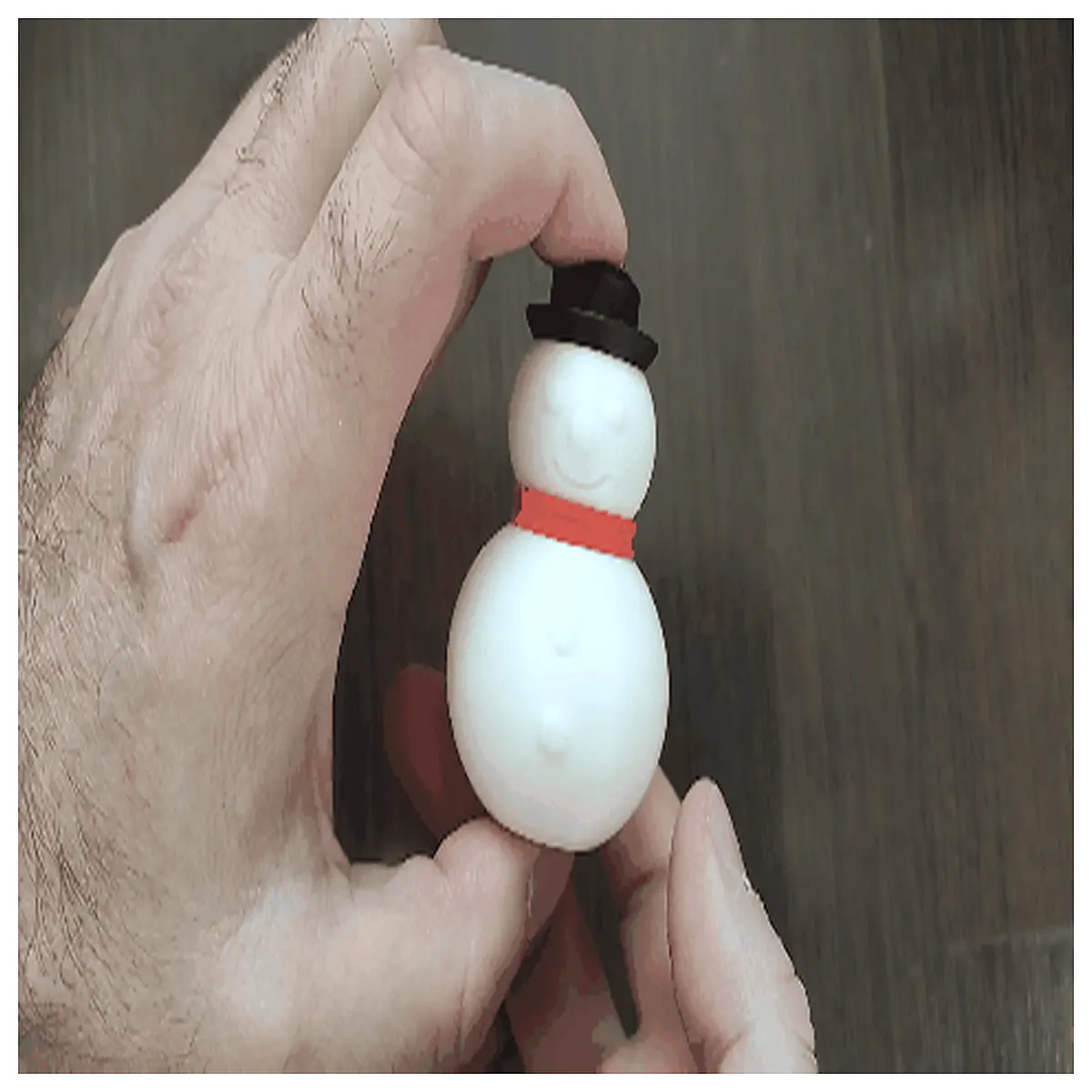 snowman fidget spinner toy holiday party favors xmas tree ornaments kids gifts