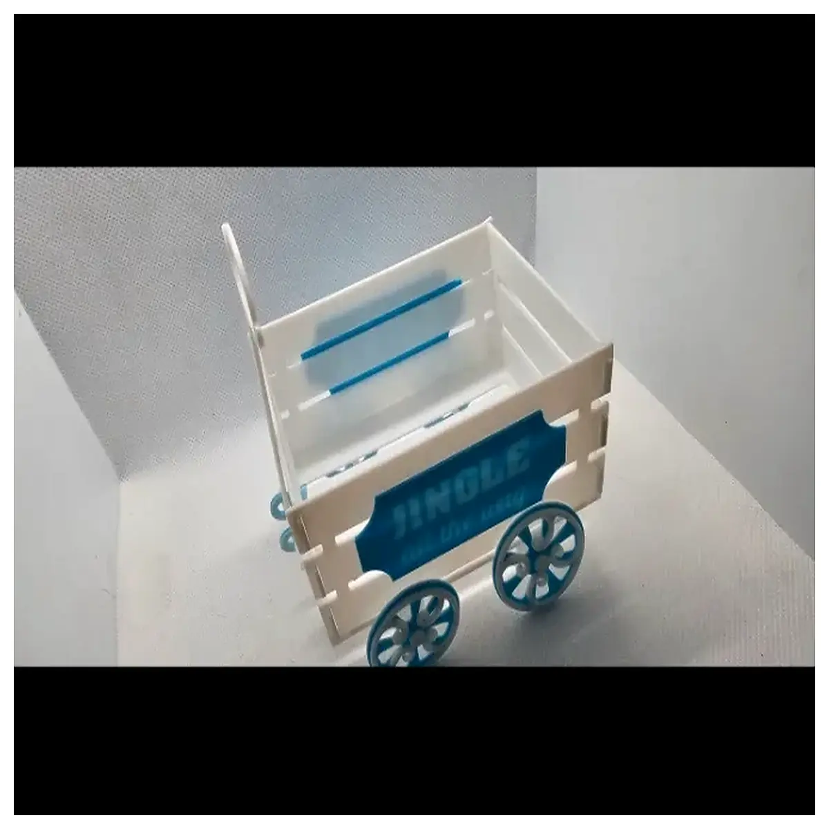 christmas wagon with wheels for kids outdoor holiday decoration pull toy