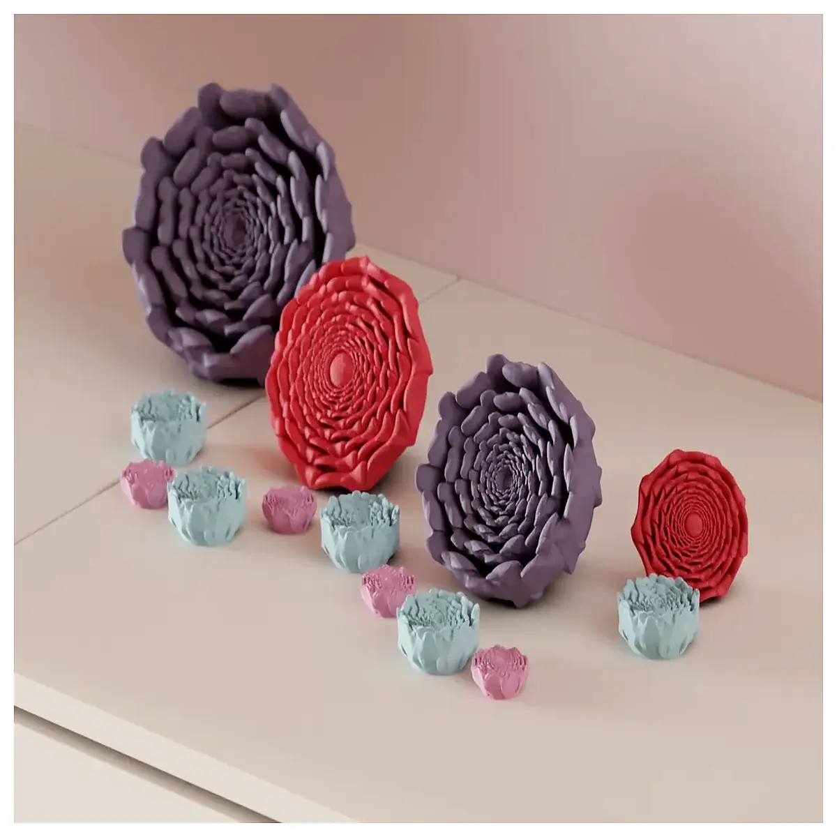 floral home decor accents elegant artificial flower arrangements for living room shelf sophisticated vase fillers