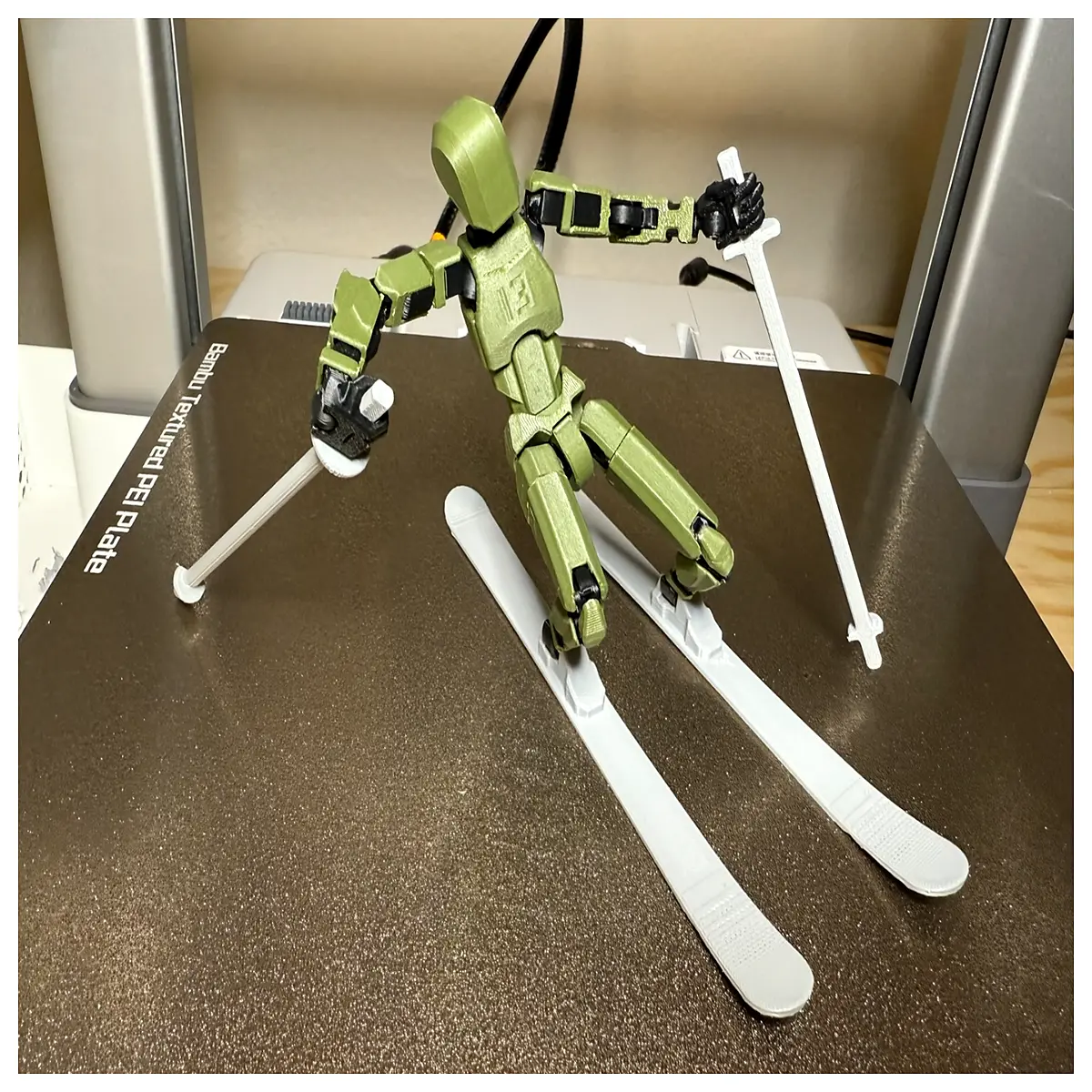 dummy ski board prop for training practice snow sports equipment