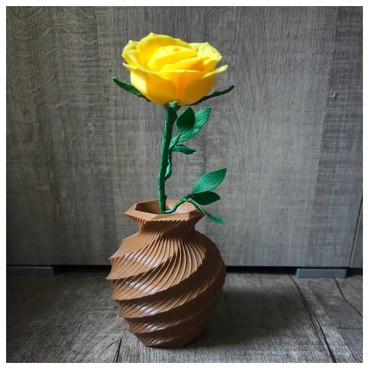spiral twist vase for dried flowers home decor modern centerpieces