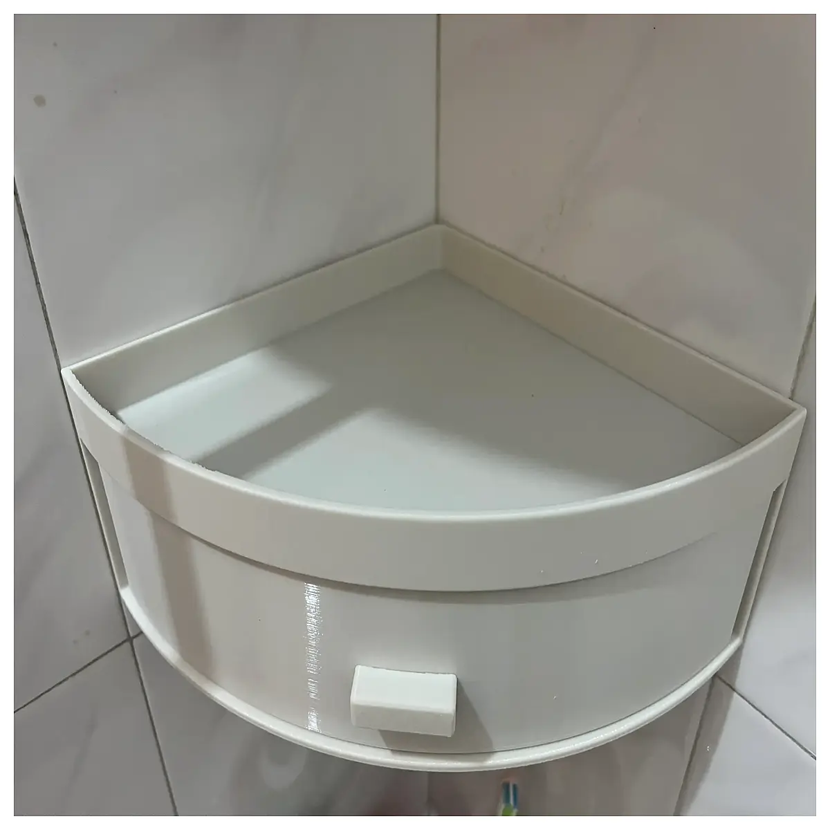 bathroom corner shelf organizer storage box for toiletries shower caddy space saving rack