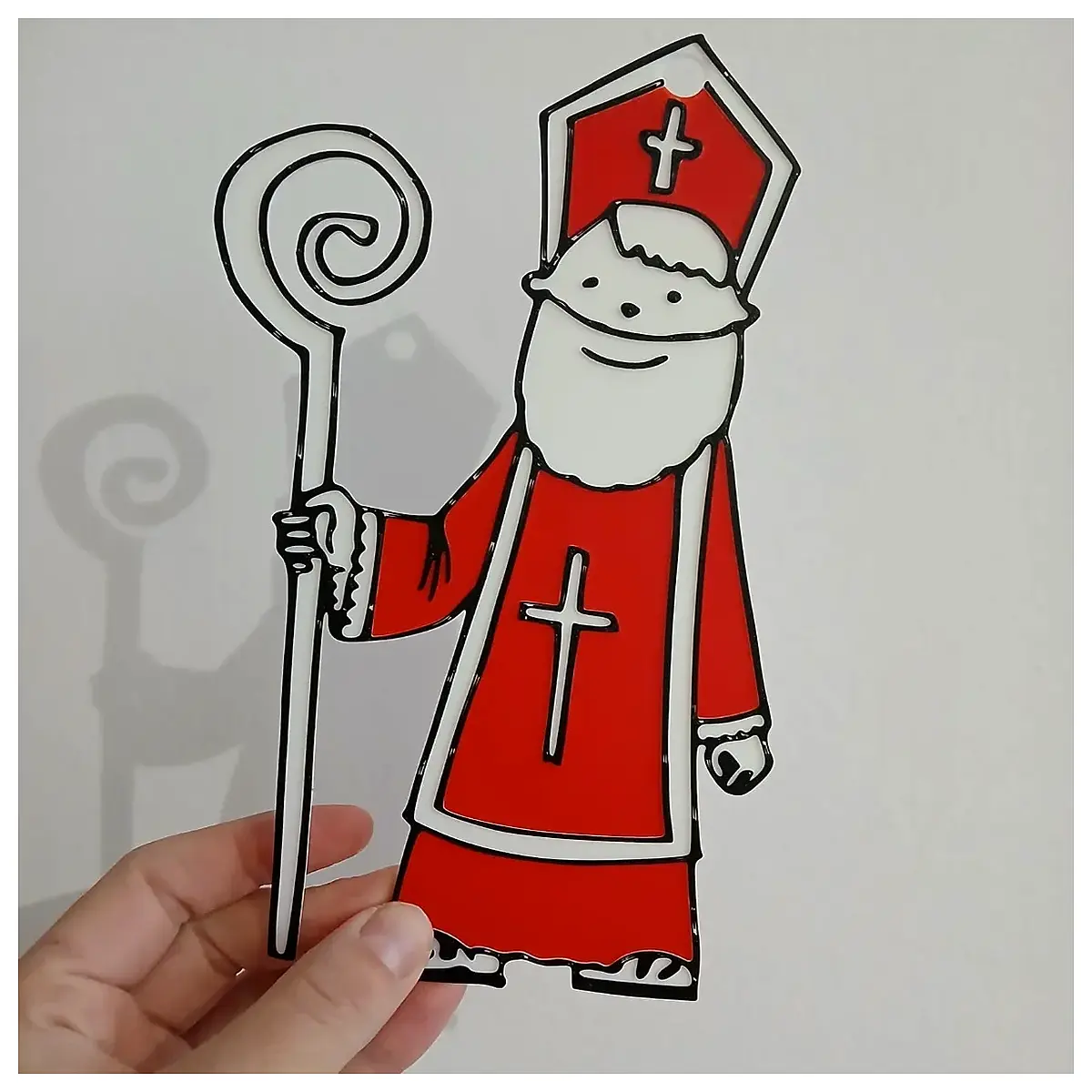 large santa claus decoration for home big festive xmas ornament oversized holiday decor