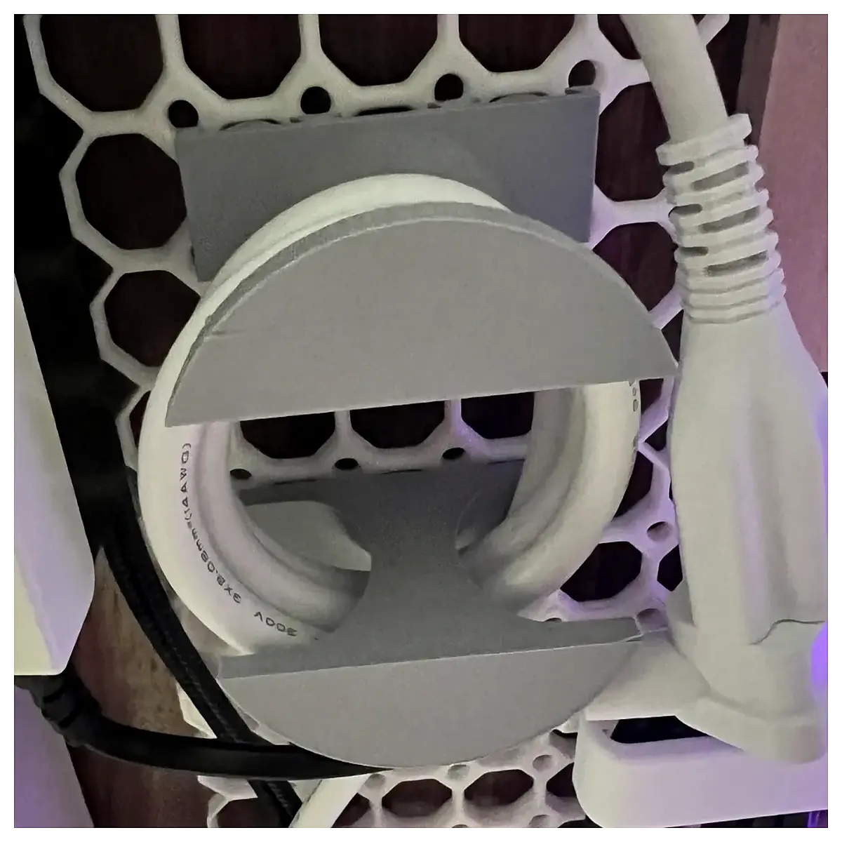 duty industrial cable hooks for large wire management galvanized steel hanging clamps for thick cables durable overhead cord organizers