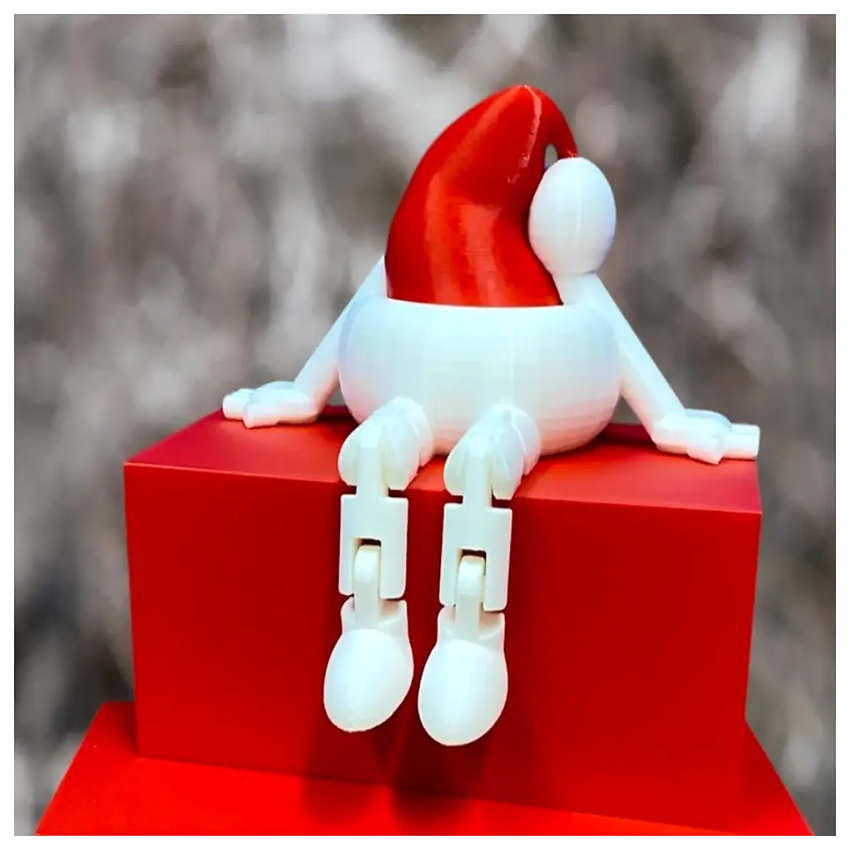 flexible joint christmas hat santa cap for kids adults party costume accessory