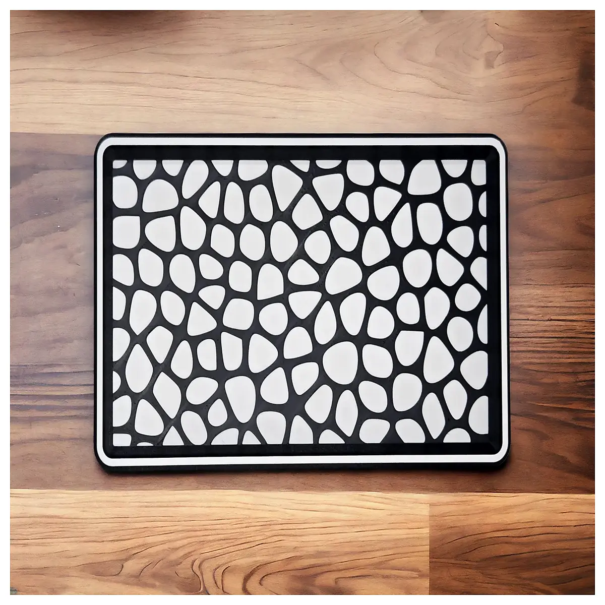 geometric convex tray for coffee table organization modern minimalist desk accessories storage organizer