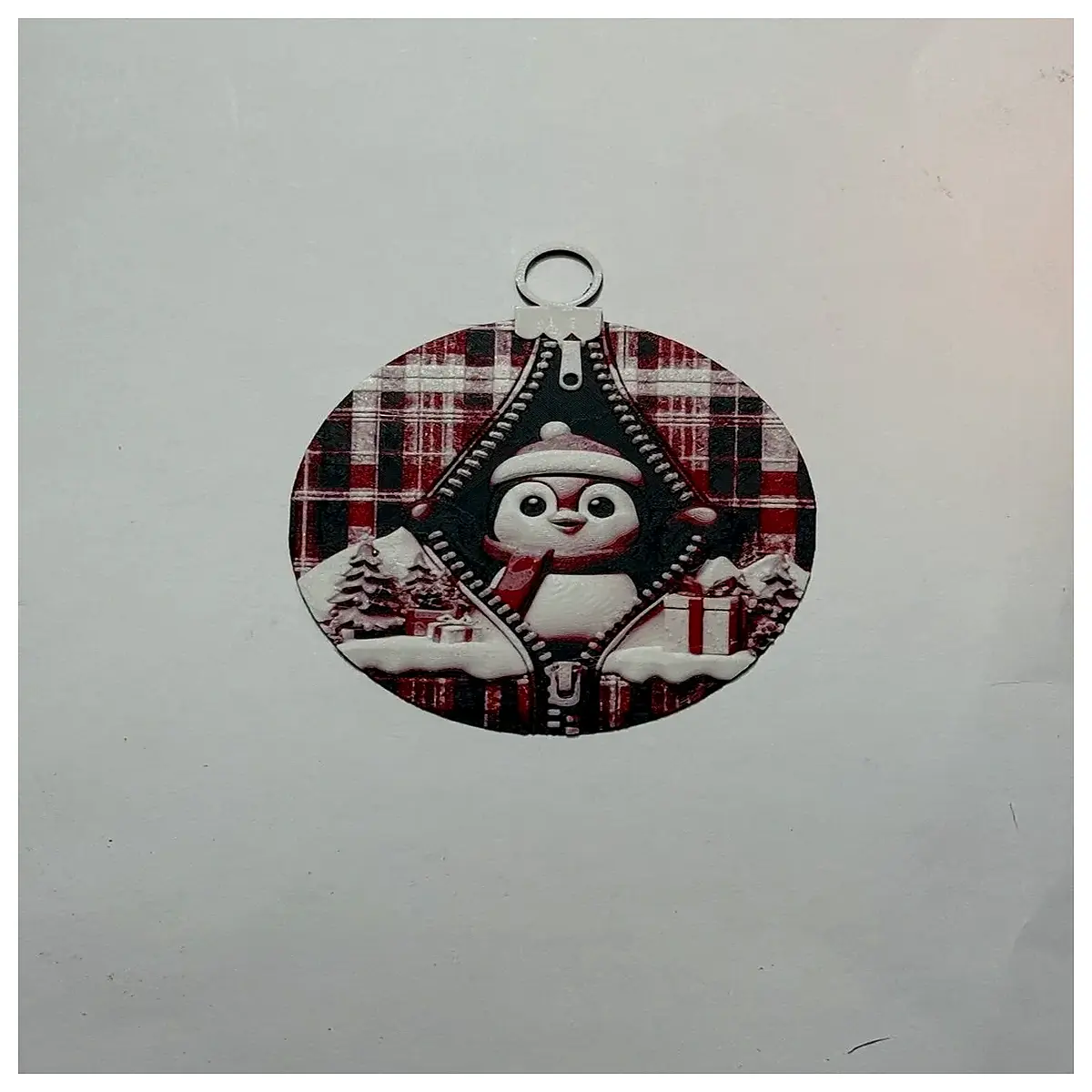 cute happy penguin christmas bauble ornaments for tree decoration holiday party supplies