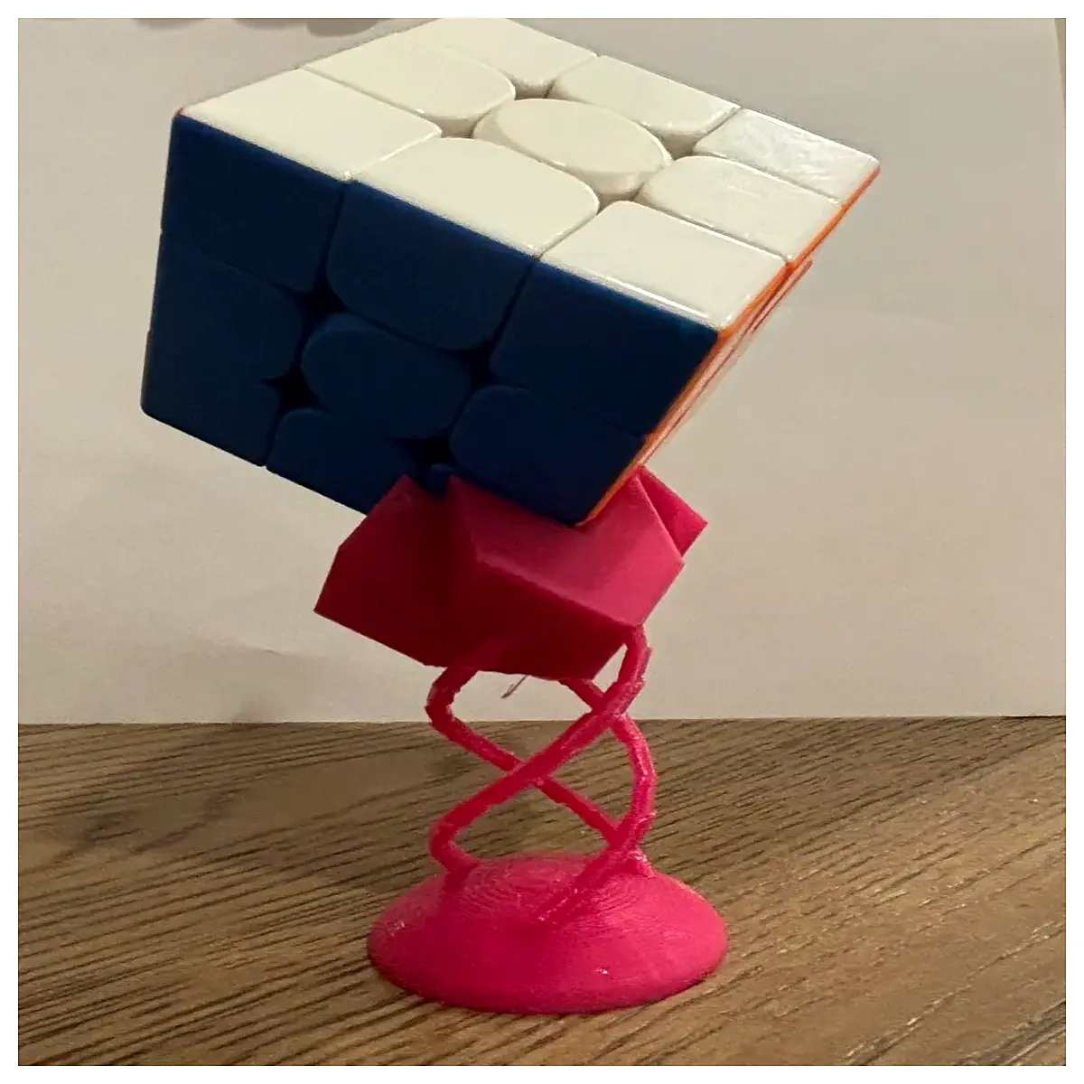 acrylic cube organizer for speed cubing collection storage box shelf
