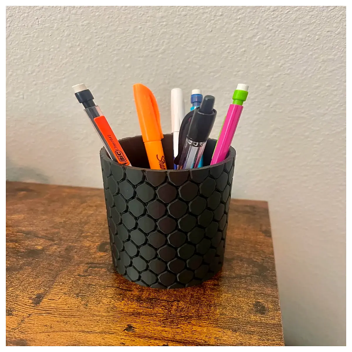 dragon scale pen holder desk organizer office supplies