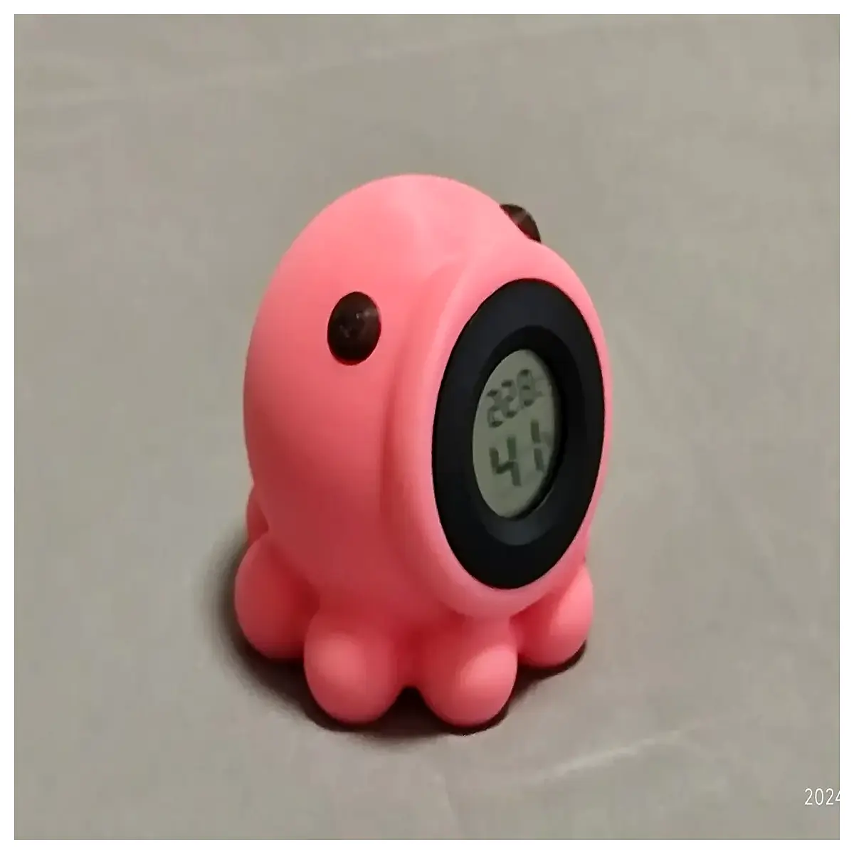 octopus shaped digital thermometer for baby bath water temperature check cute silicone food safe kitchen cooking probe
