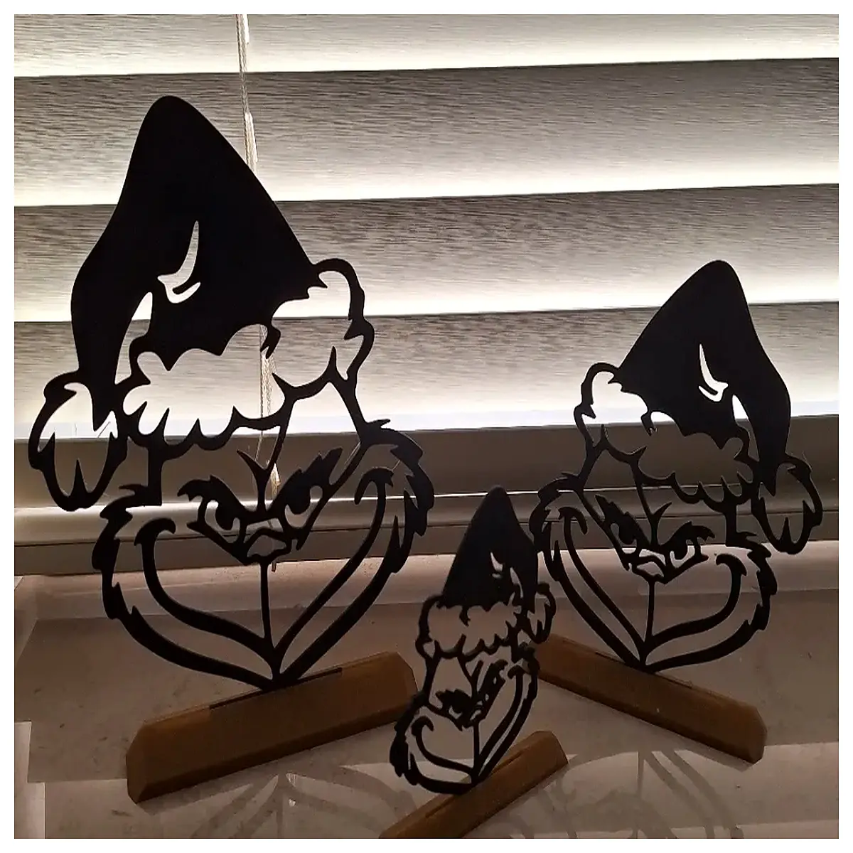whimsical goblin christmas table centerpiece decoration no assembly required holiday decor