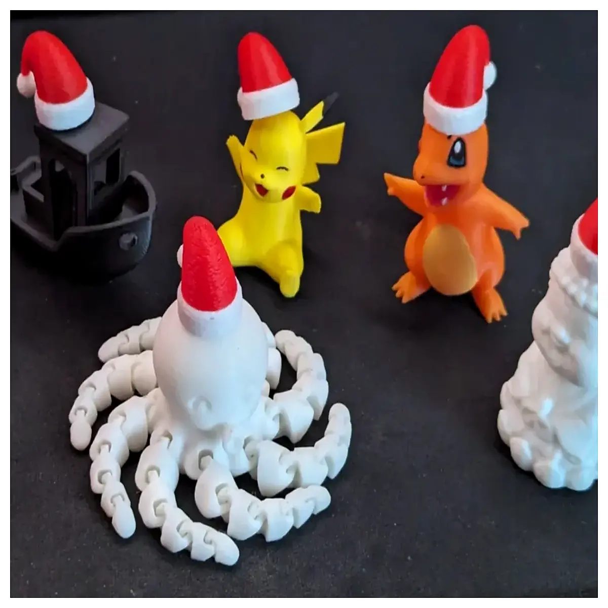 mini santa hats for kids party favors tiny christmas elf caps festive decorations holiday props