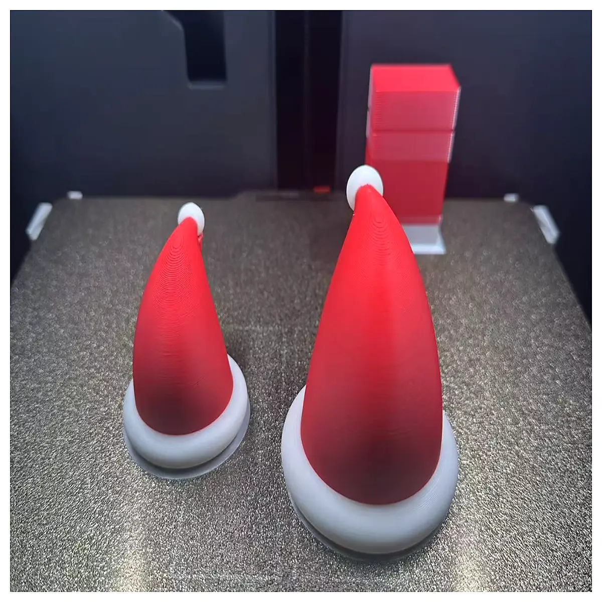 red santa claus hat with white fur trim for christmas party cosplay costume accessories men women kids
