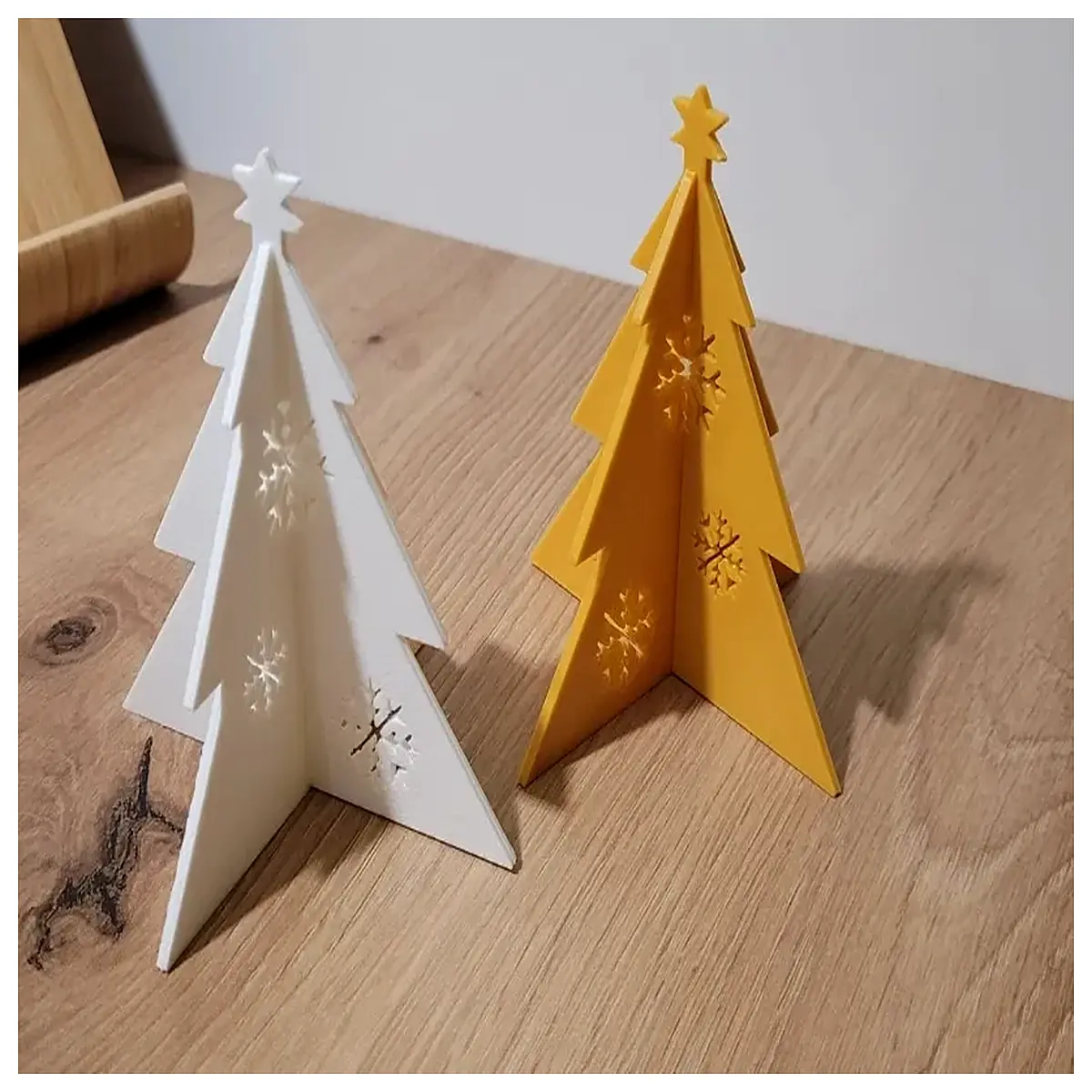 printed christmas tree ornaments small 8cm resin decorations for holiday party decor