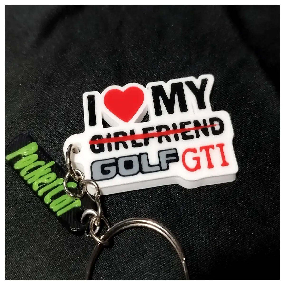 gti keyring car lover