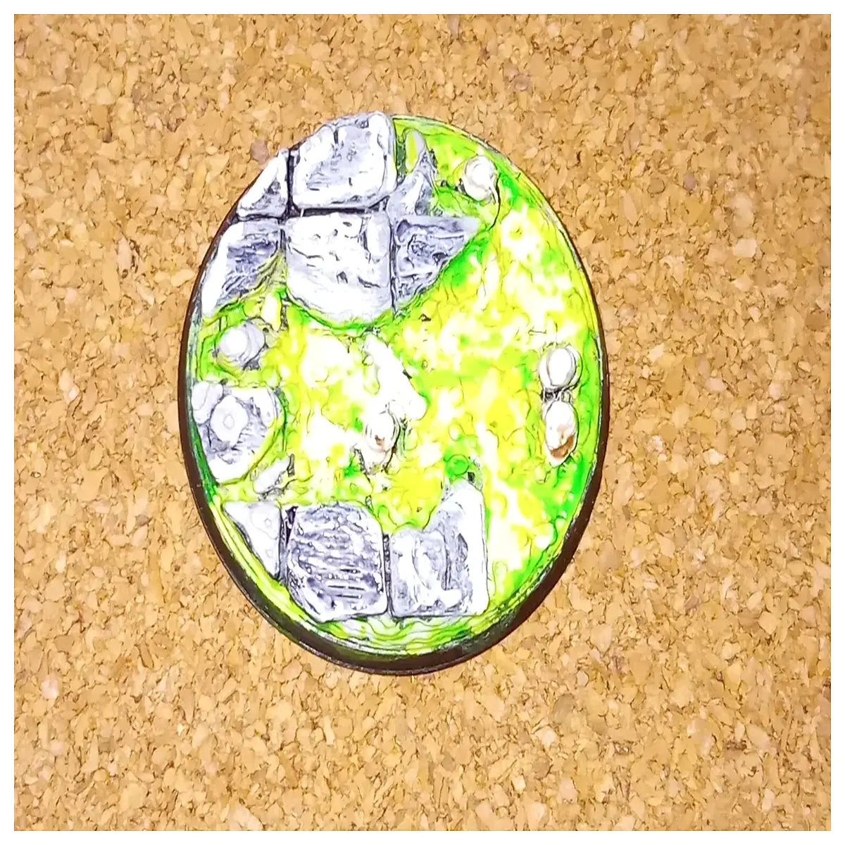 dungeon terrain base 25mm slime resin miniatures table top rpg accessories