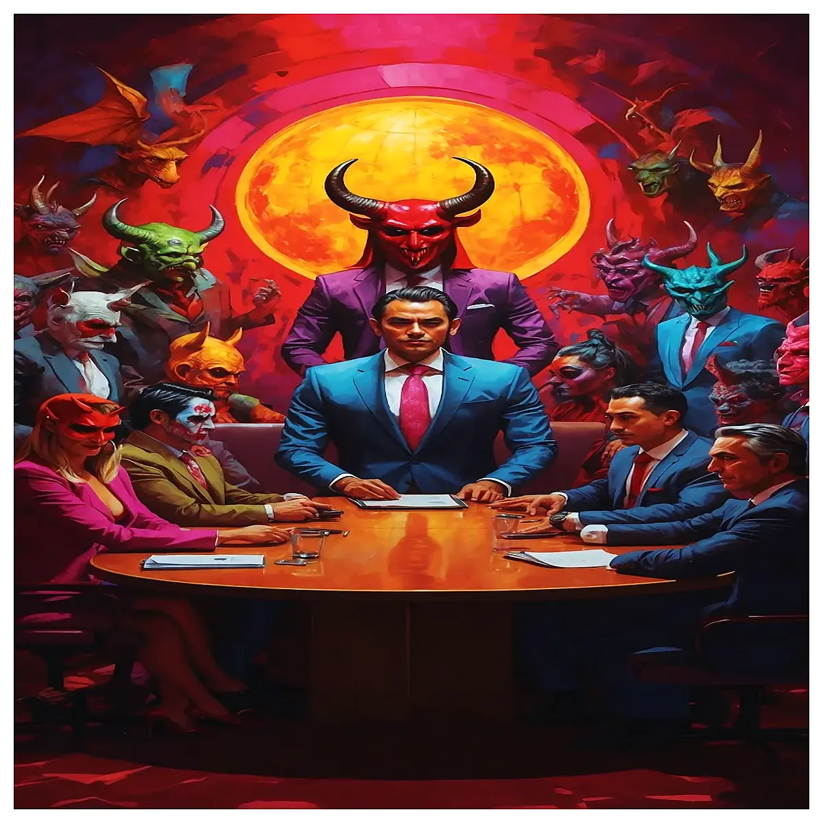 devil desk gaming setup rgb theme office workstation ergonomic chair combo for gamers