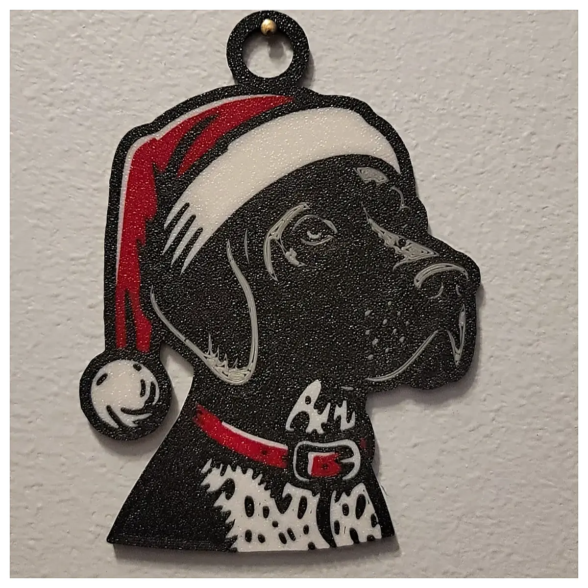german shorthaired pointer christmas ornament dog lover gift holiday decor