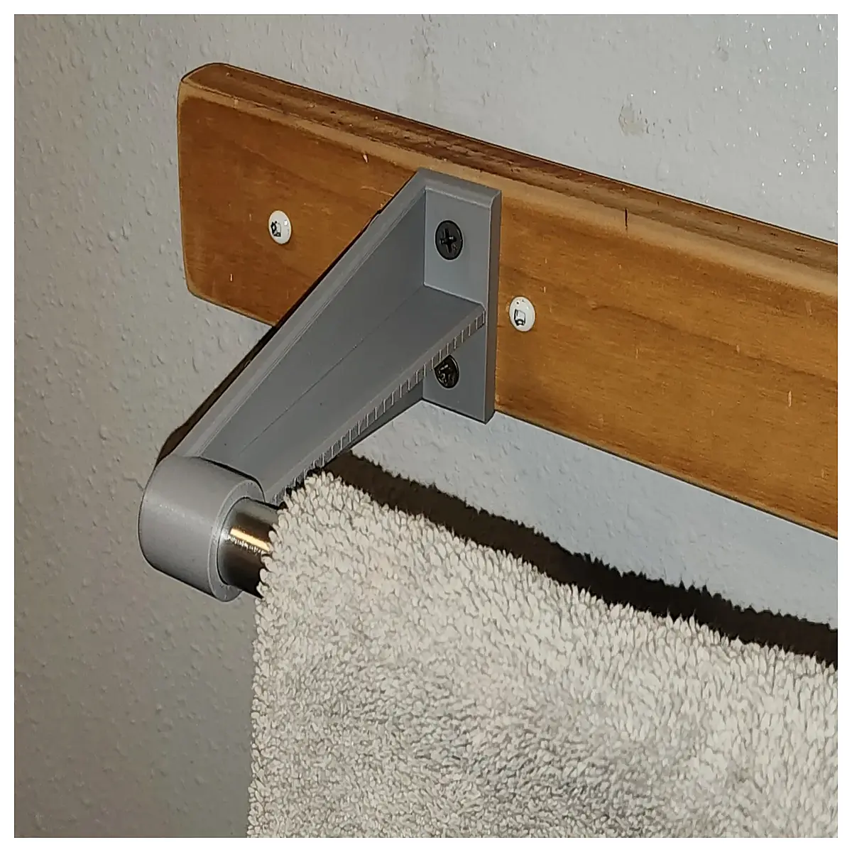 16mm towel bar bracket replacement no support needed wall mount hardware