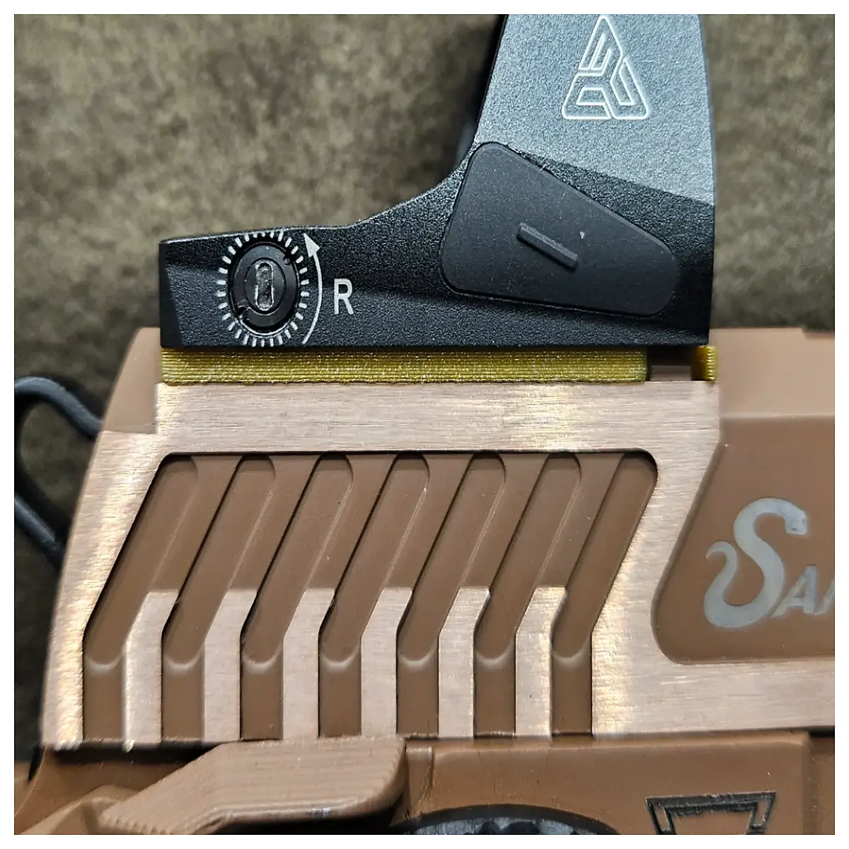 redwin sandviper mount spacer block gap slack