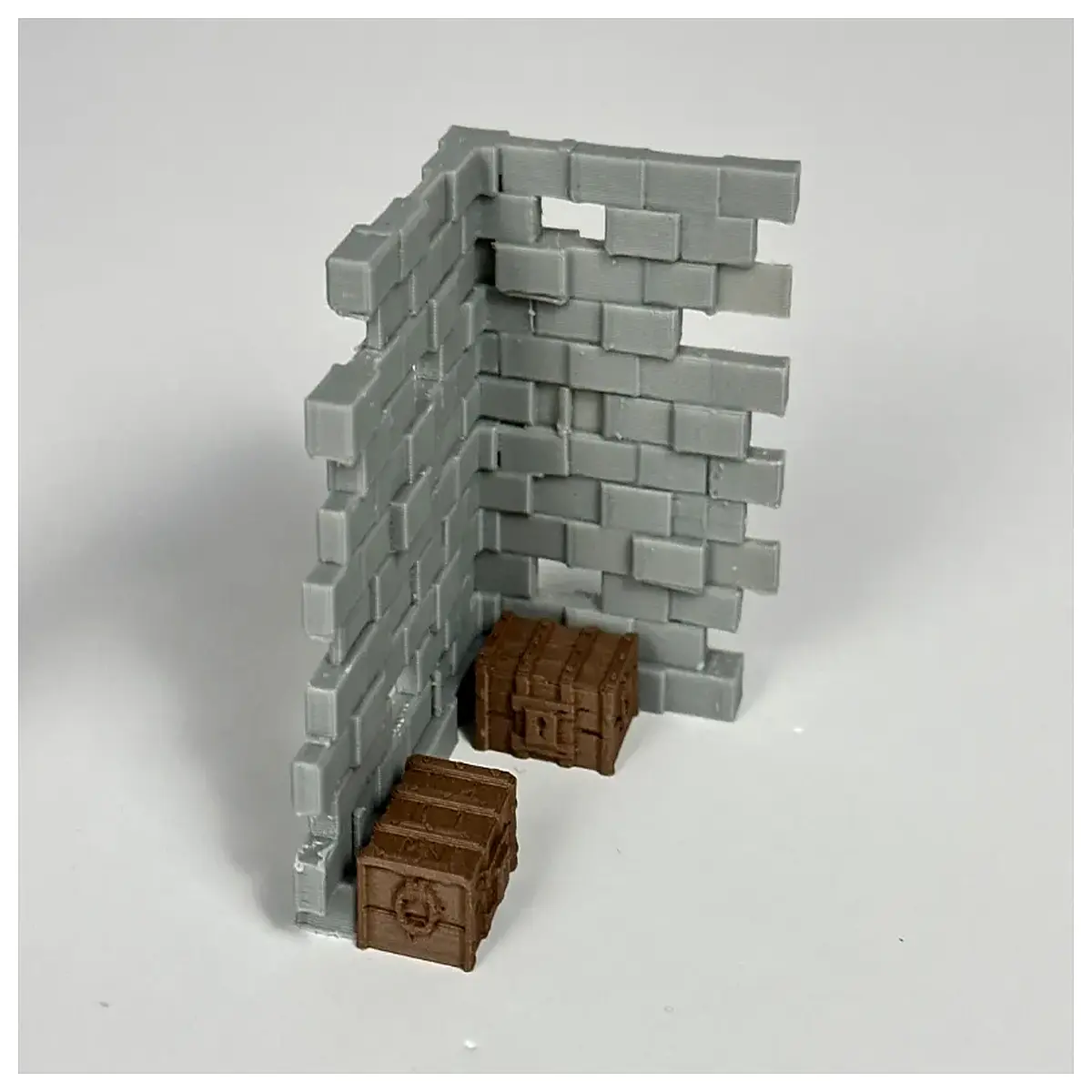 d d terrain building corner walls modular diorama pieces for tabletop rpg dungeons