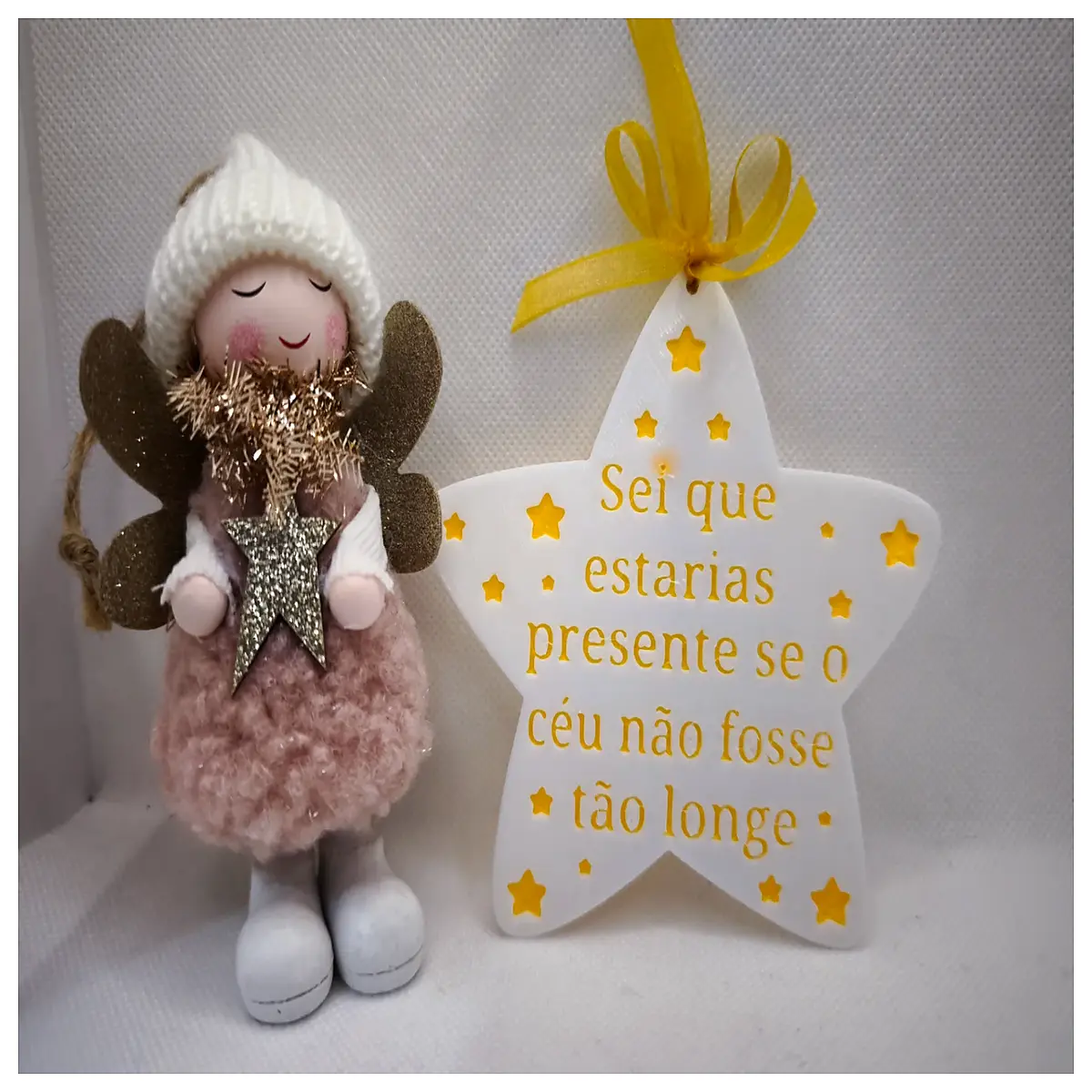 christmas star memorial ornament for deceased loved ones hanging remembrance decoration grief healing gift