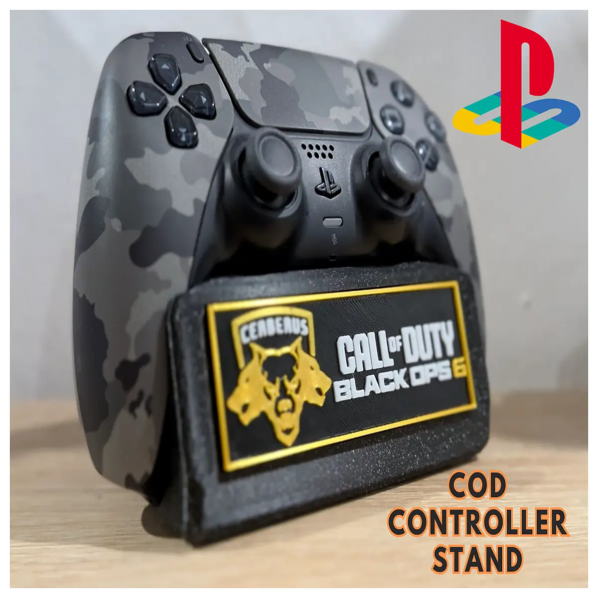 ps5 controller for 6 gaming desk organizer with shelf