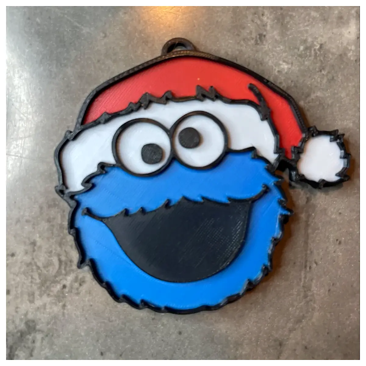 cookie christmas hat ornament truck holiday decor for tree fun festive party favor