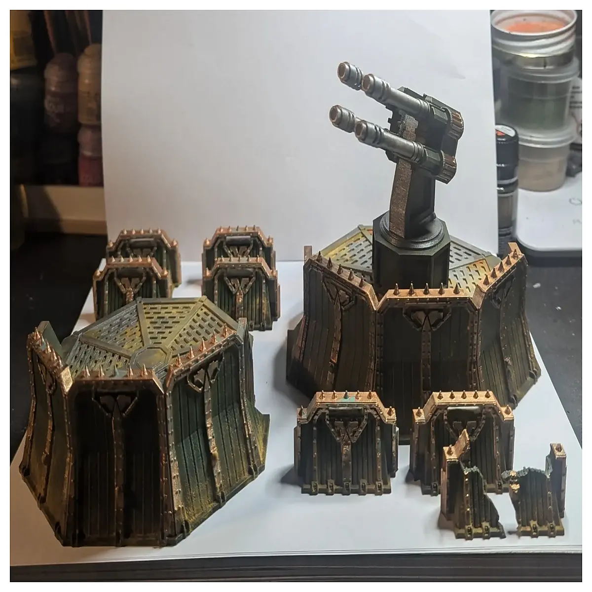 dark fantasy defense tower game zombie siege barrier strategy apocalyptic survival base builder