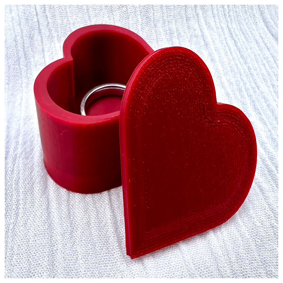 shaped gift box with lid for jewelry chocolates valentines day packaging cute storage container
