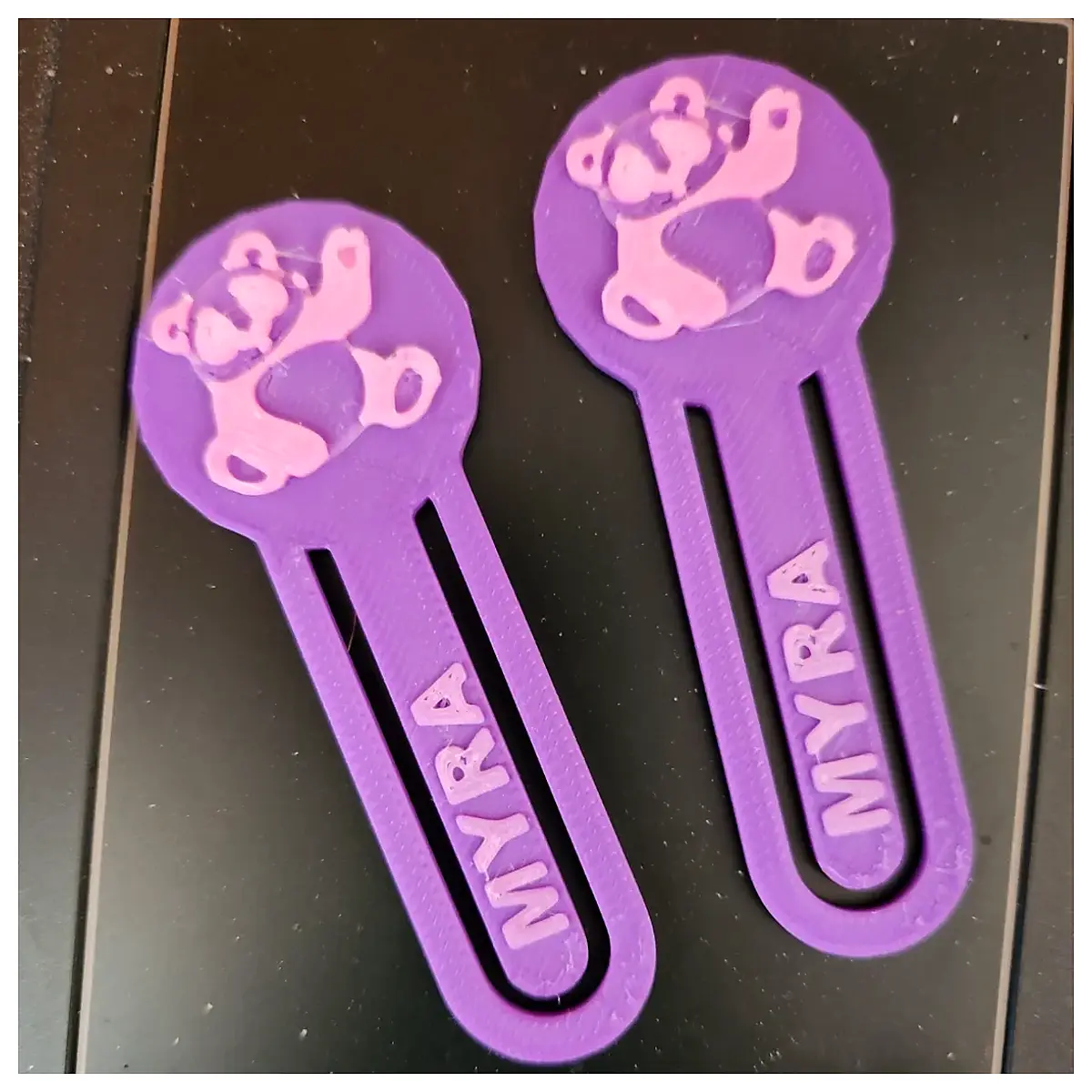 cute panda bookmark for reading metal animal page marker gift school stationery supply