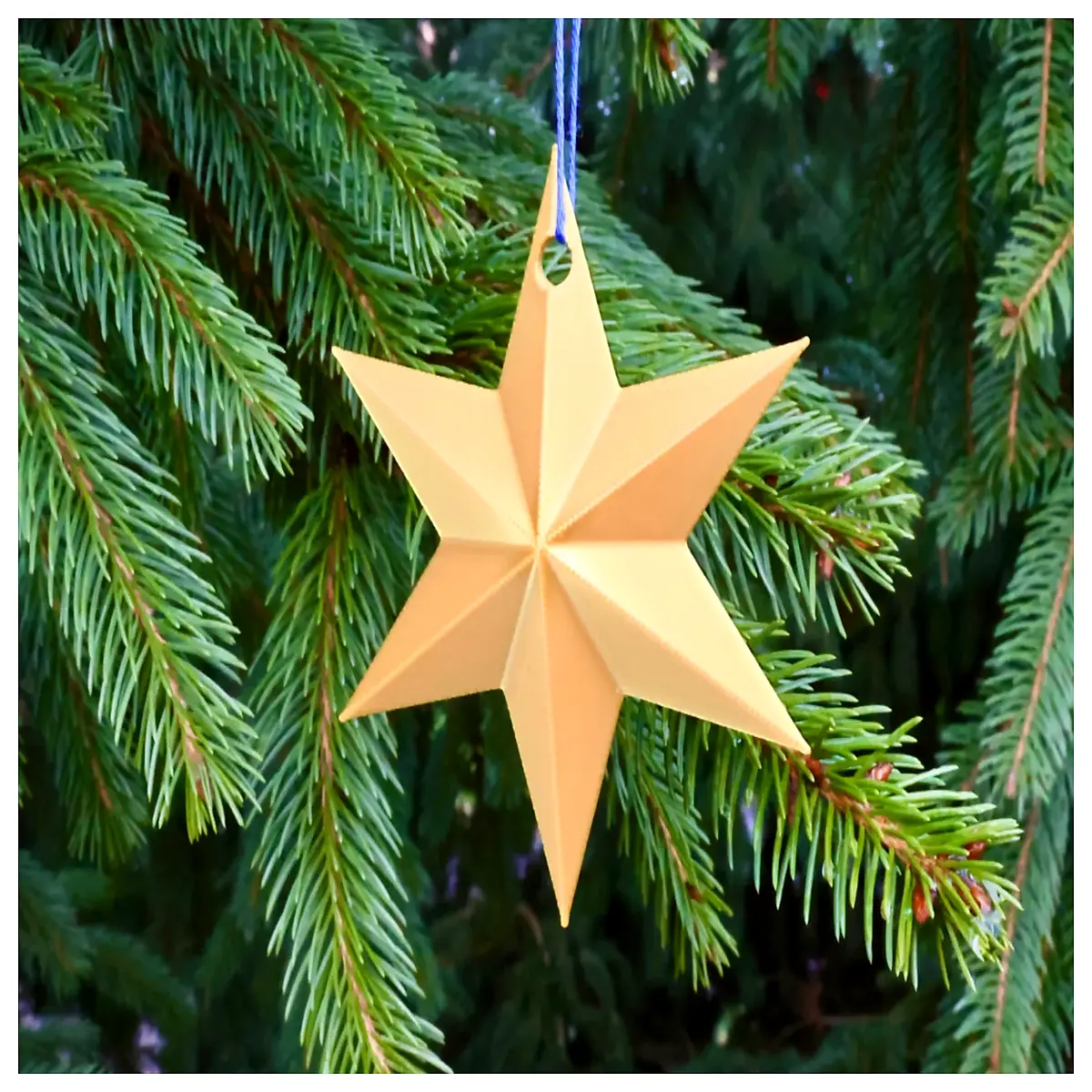 hexagram star christmas ornament hanging bauble tree decoration holiday decor