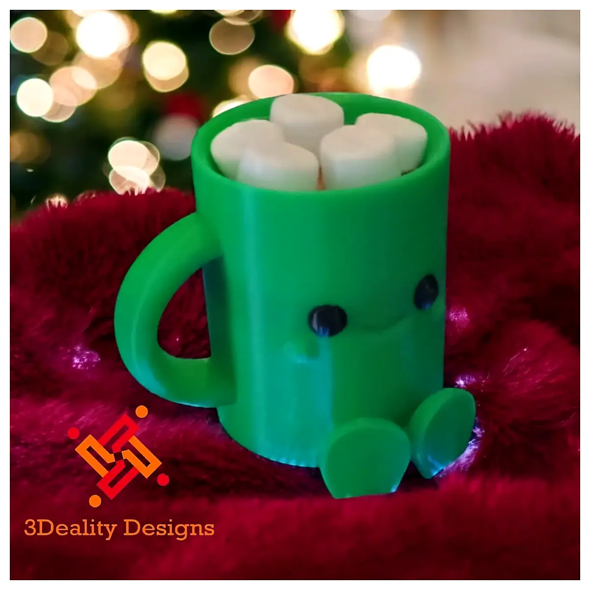 mini marshmallow hot chocolate mix cozy winter drink powder sweet cocoa with marshmallows for kids